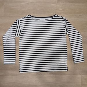 Everlane long sleeve striped shirt